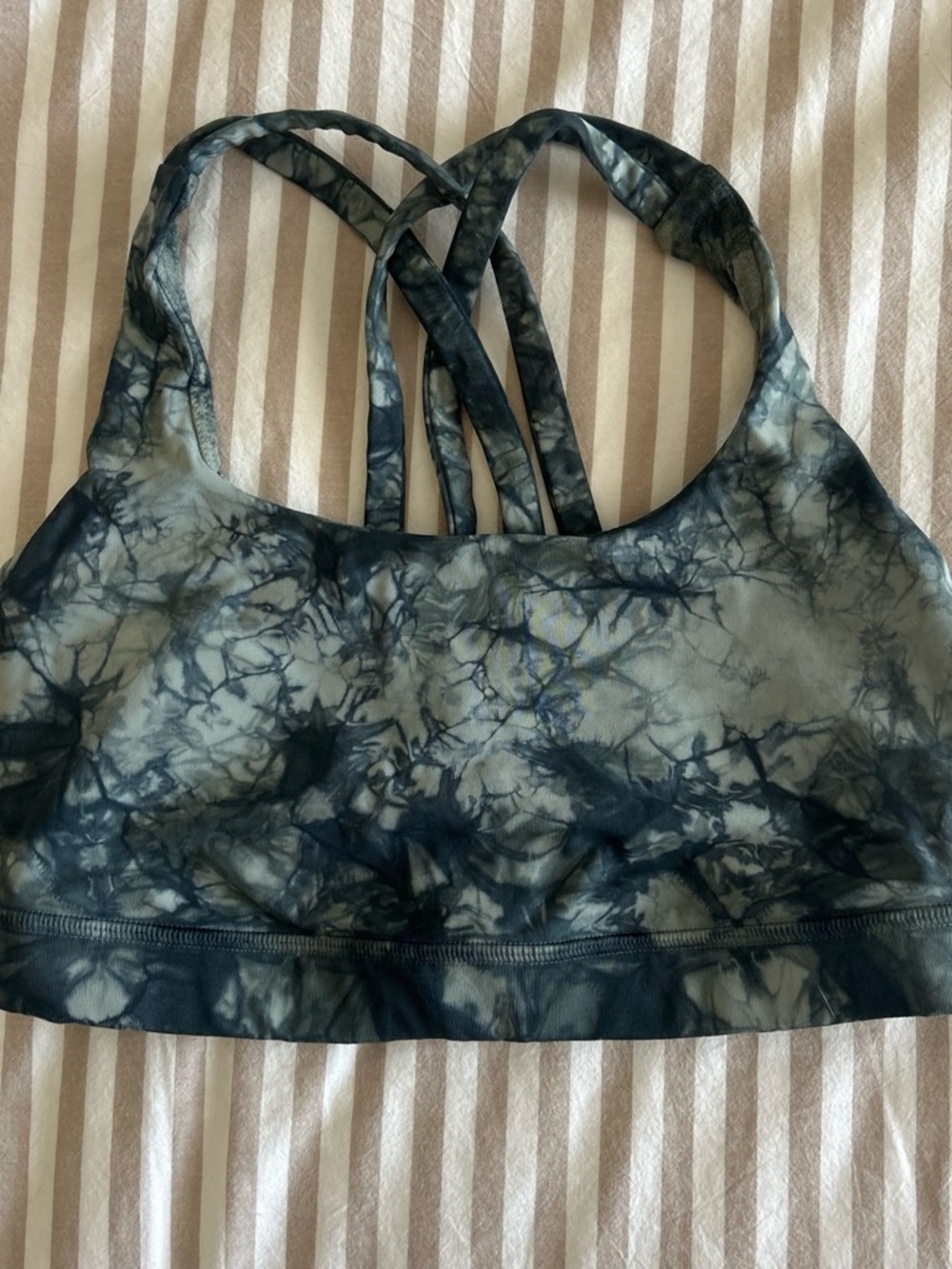 Lululemon energy bra Tie-Dye Strappy Sports Bra